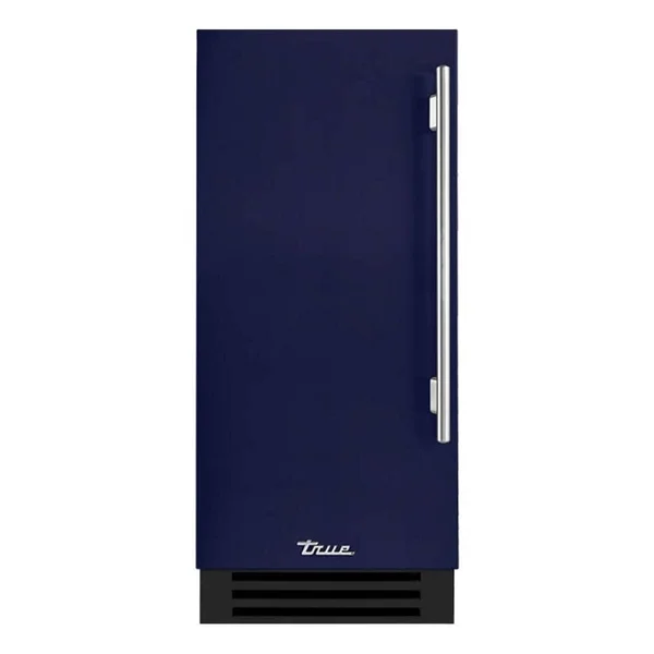 True 15 Inch 3.14 Cu. Ft. Left Hinge Outdoor Refigerator - Cobalt w/ Stainless Steel Handles - TUR-15-L-OP-C~DSK-078-H04
