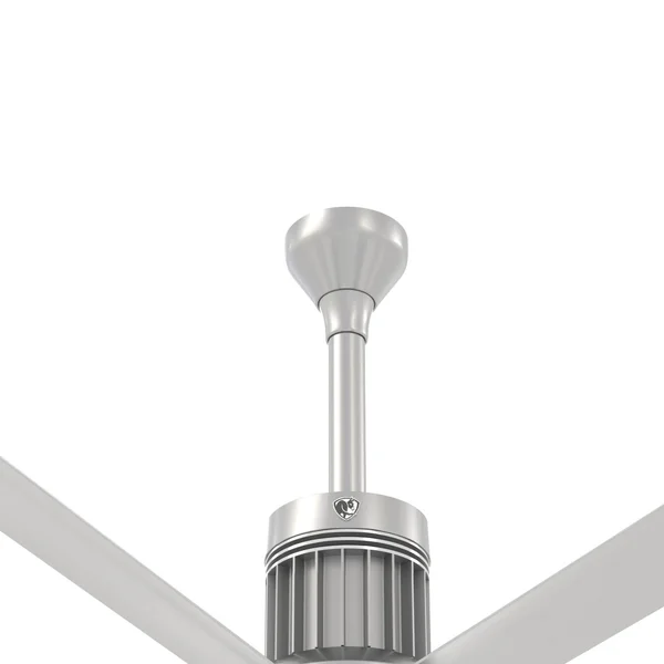 Big Ass Fans 12-Inch i6 Downtube Assembly in Brushed Silver  (Flat/Sloped Ceiling 11.5 - 12.5 ft.) - 009059-727-12