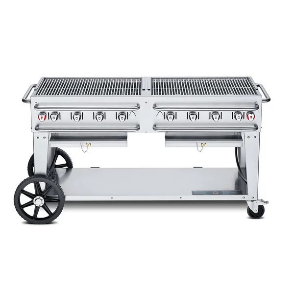 Crown Verity 60-Inch Single Inlet (Bulk Tanks Only) Rental Propane Grill - CV-RCB-60-SI-BULK