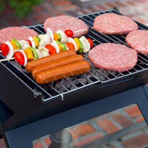 Ultimate Patio 18-Inch Folding Notebook Portable Charcoal Grill - 60508