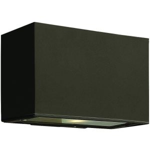 Hinkley Lighting Atlantis Two Light 6-Inch LED Outdoor Wall Light - Bronze - 1645BZ-LED
