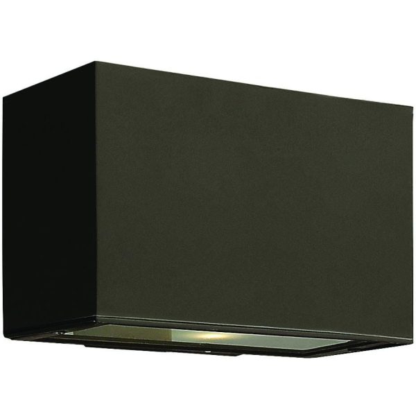 Hinkley Lighting Atlantis Two Light 6-Inch LED Outdoor Wall Light - Bronze - 1645BZ-LED