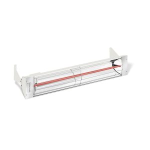 Infratech W-Series 39-Inch 2000W Single Element Electric Infrared Patio Heater - 480V - White - W2048WH