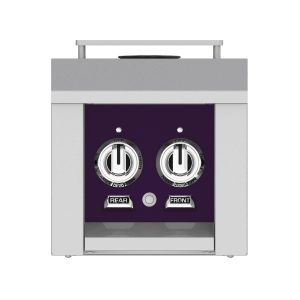 Hestan Built-In/Cart Mounted Propane Gas Double Side Burner - Lush - AGB122-LP-PP