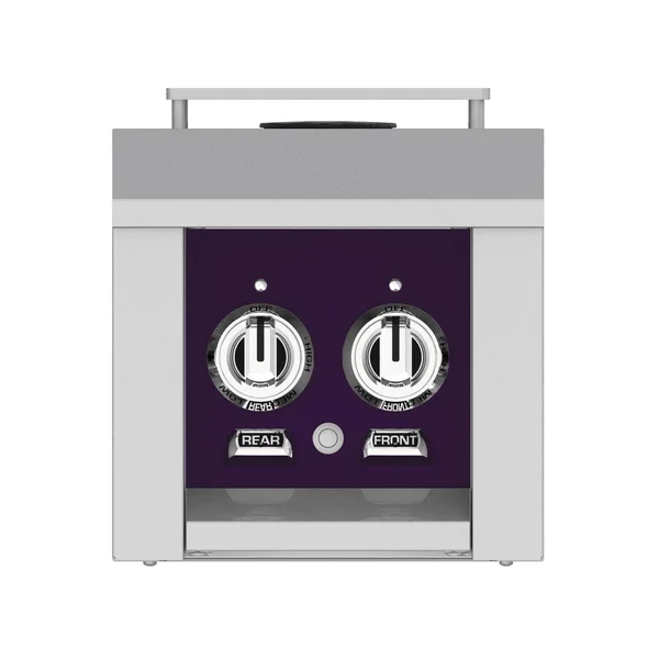 Hestan Built-In/Cart Mounted Propane Gas Double Side Burner - Lush - AGB122-LP-PP