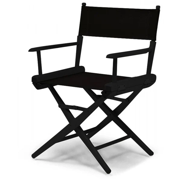 World Famous Dining Height Director Chair By Telescope Casual - Black/Black