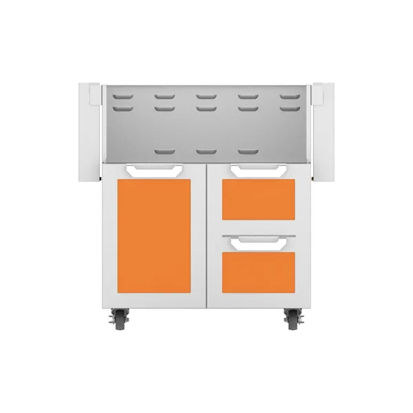 Hestan Double Drawer And Door Tower Cart For 30-Inch Gas Grill - Citra - GCR30-OR