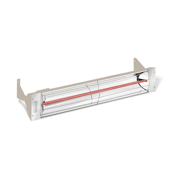 Infratech W-Series 33-Inch 1500W Single Element Electric Infrared Patio Heater - 120V - Beige - W1512BE