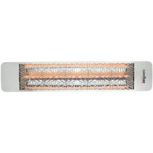 Eurofase Mason Series 39 Inch 2000 Watt Single Element Marine Grade Electric Patio Heater in Stainless Steel - EF20240S3