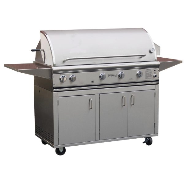 ProFire Professional Deluxe Series 48-Inch Propane Gas Grill With SearMagic Grids