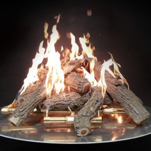 Warming Trends Western Oak 15 PC Ceramic Log Set for 48-Inch Pits - WOL