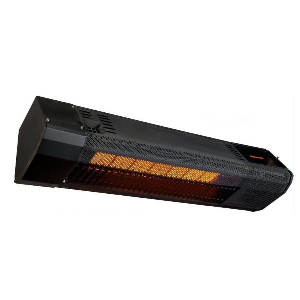 Schwank supremeSchwank 2313 43 Inch Marine Grade Steel 25,000 BTUs Natural Gas Patio Heater in Black - MO-2313-NG