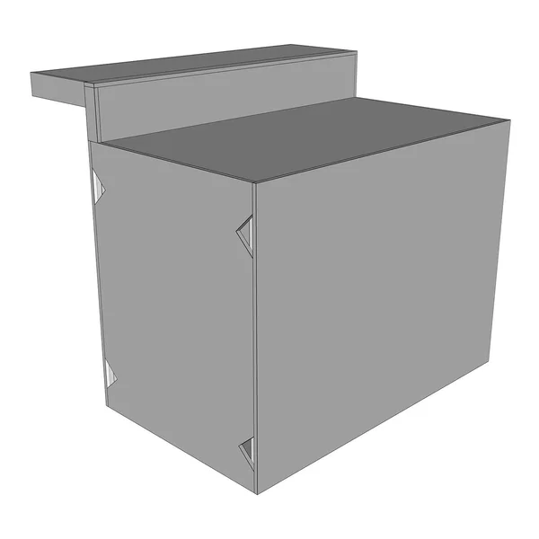 Universal 48-Inch Ready To Finish BBQ Island Appliance And Storage Cabinet W/Bar