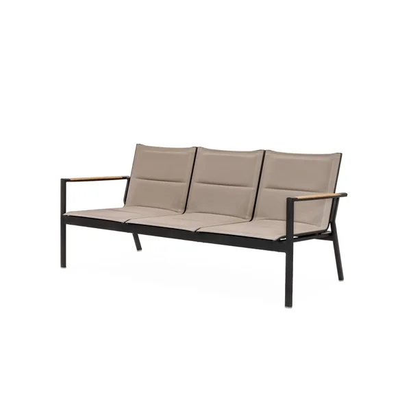 Barbados 71 Inch Stacking Sofa in Asteroid By Teak + Table