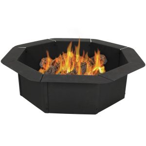 38 Inch Steel Wood-Burning Fire Pit in by Ultimate Patio