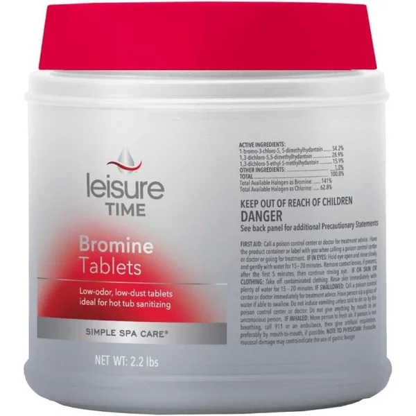 Leisure Time Bromine Tablets - 2.2lbs