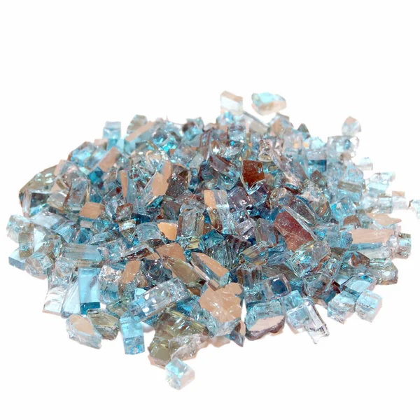 Peterson Real Fyre Azuria Reflective Fire Glass - 40 Lbs