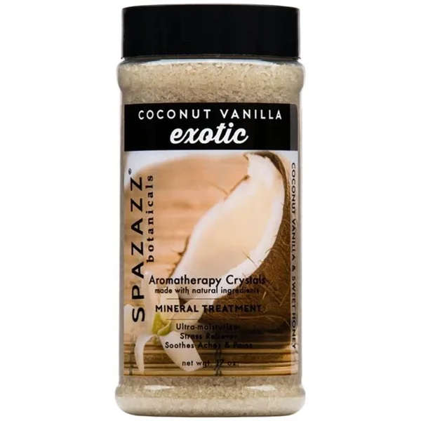 Coconut Vanilla Exotic Spa Crystals - 17oz