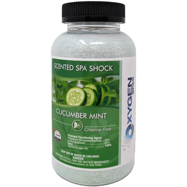 Cucumber Mint Scented Non-Chlorine Spa Shock