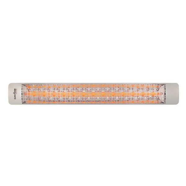 Eurofase Brix Series 61 Inch 3000 Watt Single Element Marine Grade 208V Electric Patio Heater in Stainless Steel - EF30208S5