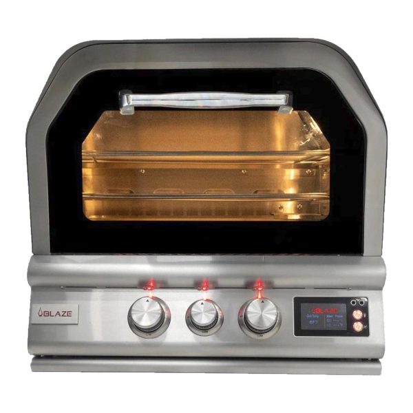 Blaze 26-Inch Built-In Natural Gas Outdoor Oven W/ Rotisserie - BLZ-26-PZOVN-NG