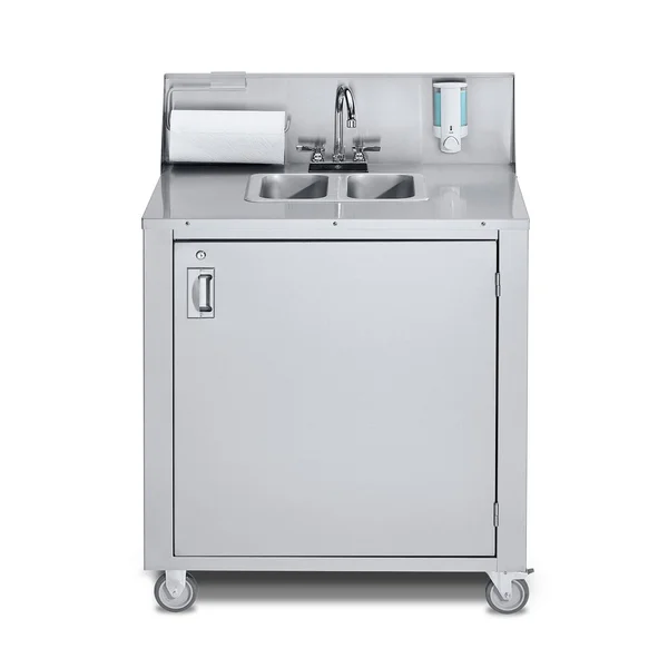 Crown Verity Double Stainless Cold Water Handwashing Sink - CV-PHS-2C