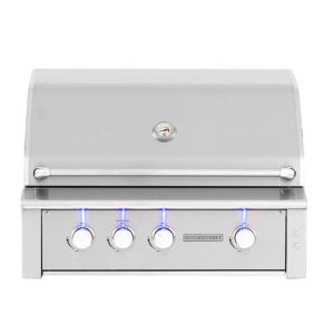 Summerset Alturi 36-Inch 3-Burner Built-In Propane Gas Grill With Stainless Steel Burners & Rotisserie - ALT36T-LP