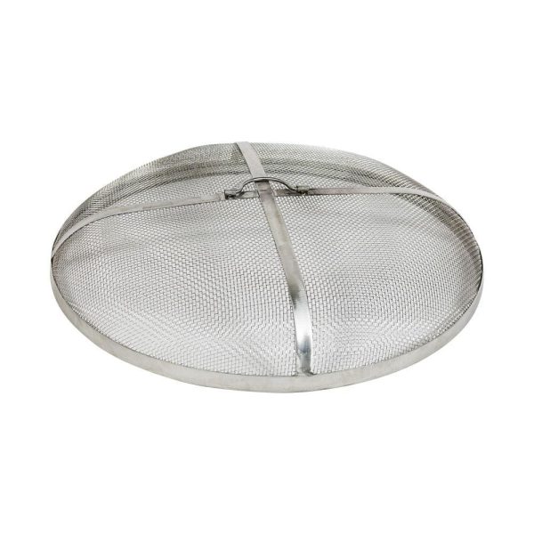 Ultimate Patio 40-Inch Stainless Steel Fire Pit Spark Screen