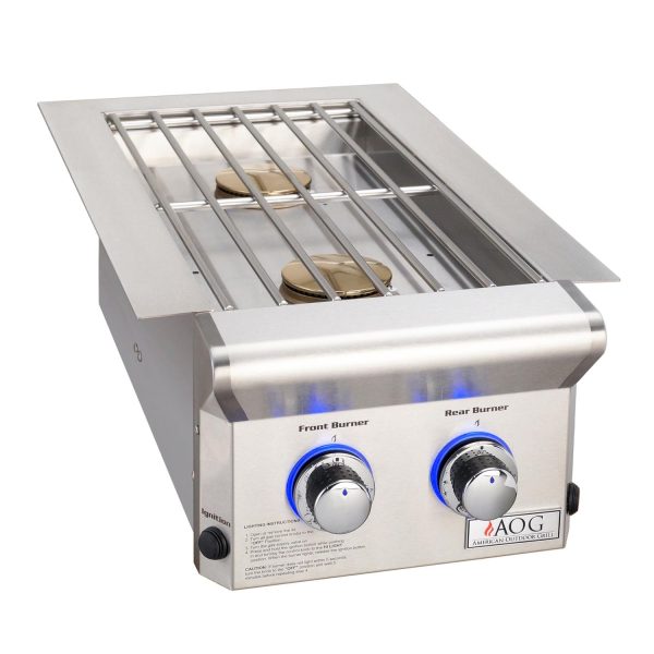 American Outdoor Grill L-Series Drop-In Propane Gas Double Side Burner - 3282PL