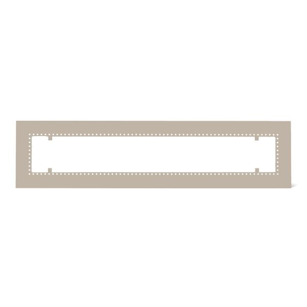 Infratech W30 Flush Mount Frame For 61 1/4-Inch Heaters - Beige - 18 2305BE