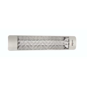 Eurofase Chevron Series 39-Inch 5000 Watt Dual Element 480V Electric Infrared Patio Heater - Stainless Steel - EF50480S1