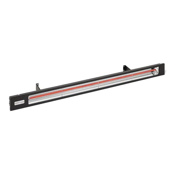 Infratech Slimline Series 63 1/2-Inch 3000W Single Element Electric Infrared Patio Heater - 277V - Matte Black - SL3027BL