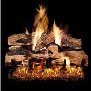 Peterson Real Fyre 24-Inch Split Oak Designer Plus Gas Logs (Logs Only - Burner Not Included)