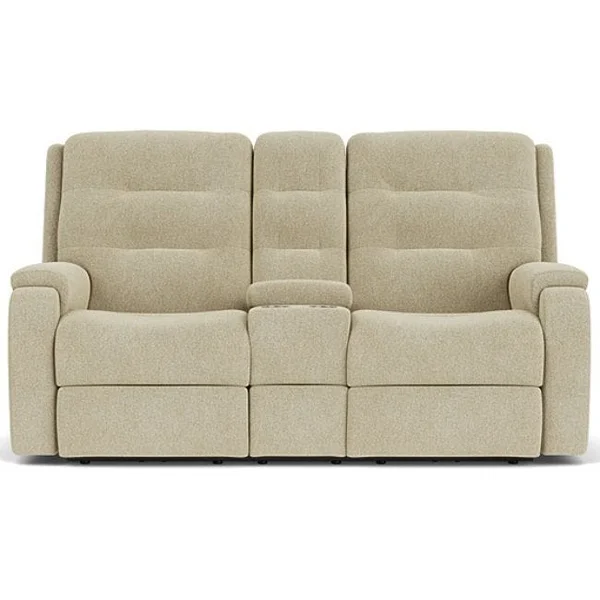 Arlo Power Reclining Console Loveseat