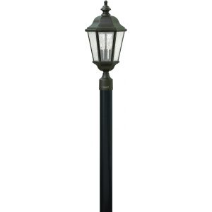Hinkley Lighting Edgewater Three Light 21-Inch Outdoor Post Light - Oil Rubbed Bronze - 1671OZ