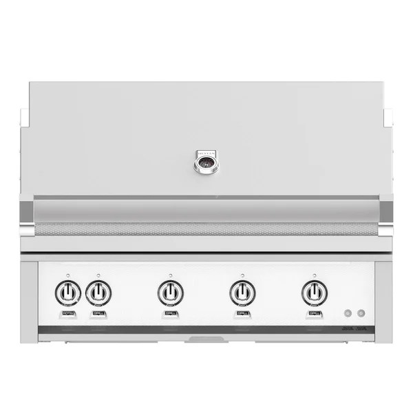 Hestan 42-Inch Built-In Natural Gas Grill W/ Rotisserie - Froth - GABR42-NG-WH