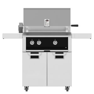 Aspire By Hestan 30-Inch Propane Gas Grill With Rotisserie - Stealth - EABR30-LP-BK