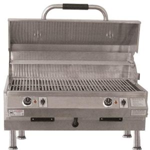 Electri-Chef Ruby 32-Inch Tabletop 5280 Watt Electric Grill With Dual Temperature Control - 4400-EC-448-TT-D-32