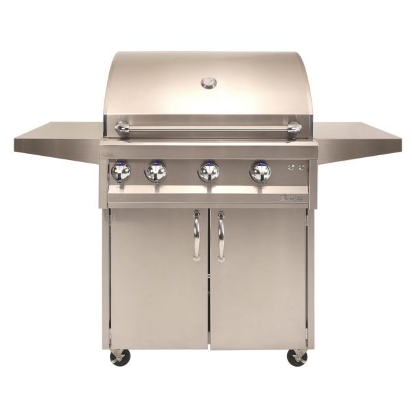 Artisan Professional 32-Inch 3-Burner Freestanding Propane Gas Grill With Rotisserie - ARTP-32C-LP