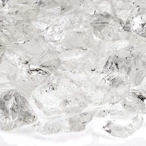 BBQGuys Signature 1/2-Inch to 1-Inch Ice Fire Pit Glass - 10 Pounds