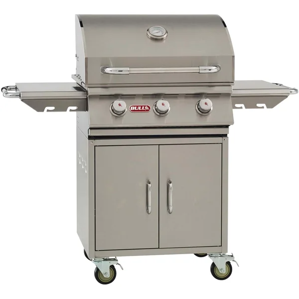 Bull Steer Premium 25-Inch 3-Burner Natural Gas Grill - 69102