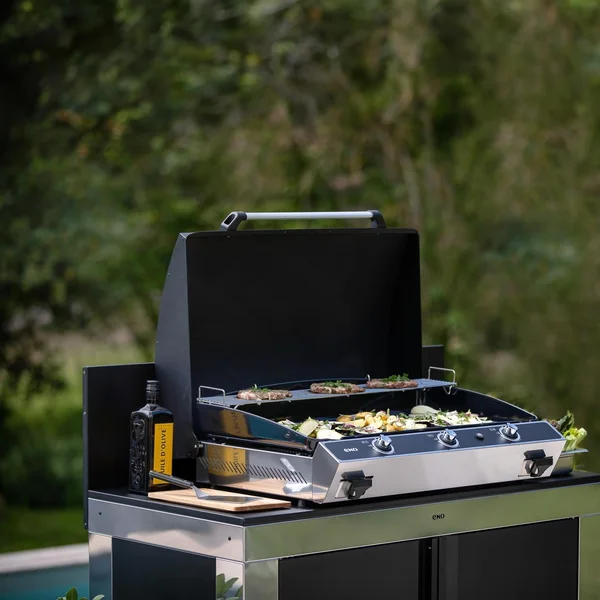 ENO Plancha Bergerac 3000 3 Burner Natural Gas Griddle - 531732014801