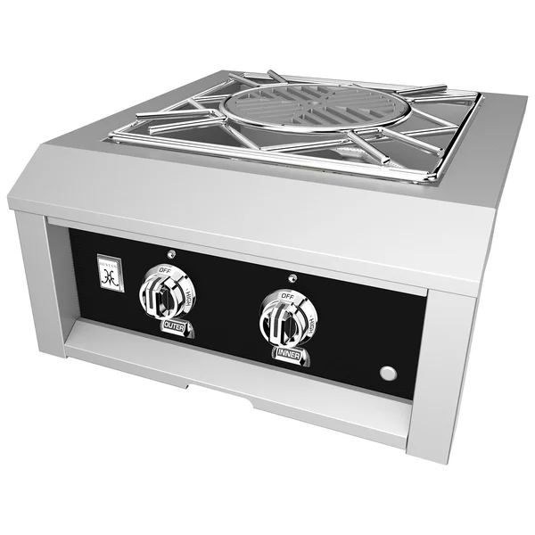 Hestan Built-In Power Burner - Natural Gas - Stealth - AGPB24-NG-BK