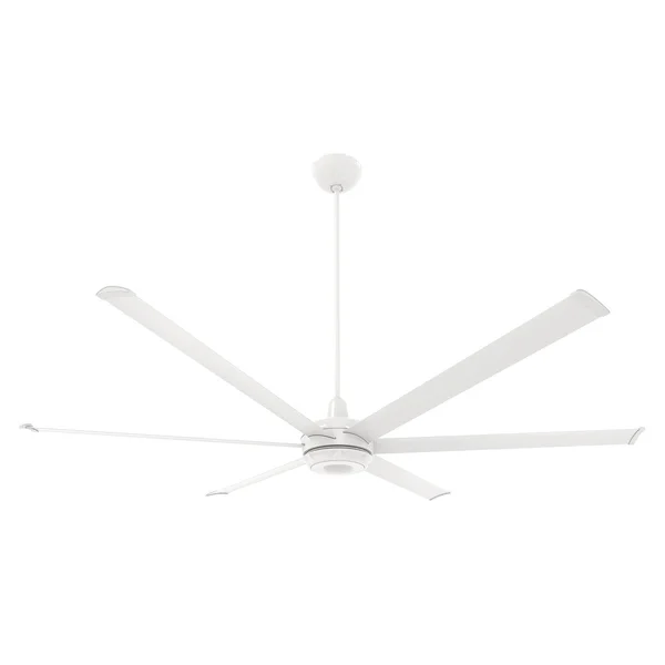 Big Ass Fans 84-Inch es6 Ceiling Fan Kit Universal Mount W/ 32-Inch Ext Tube in White - MK-ES62-072306A787I32