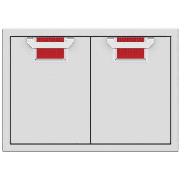 Aspire By Hestan 30-Inch Double Access Doors - Matador - AEAD30-RD