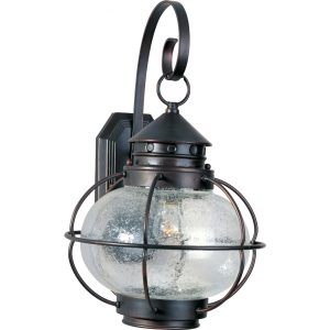 Maxim Portsmouth One Light 19-Inch Outdoor Wall Light - Oil Rubbed Bronze - 30503CDOI