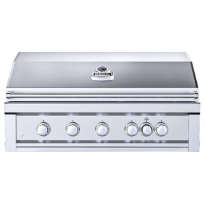 Sunstone Ruby 42-Inch 5-Burner Built-In Propane Gas Grill With Pro-Sear And Rotisserie - Ruby5BIR-LP