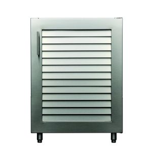 Kalamazoo Signature 24 Inch Warming Cabinet - Louvered Door - Right Hinge - Marine-Grade - K-WRM-24-R-M6