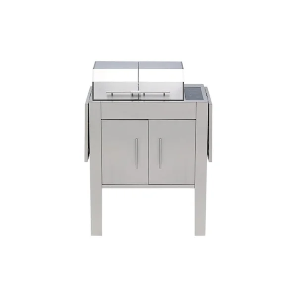 Kenyon Texan IntelliKEN Touch 3000 Watt Split Lid Electric Grill - 240V - C70425