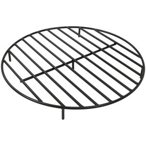 Ultimate Patio 30-Inch Round Steel Outdoor Fire Pit Grate